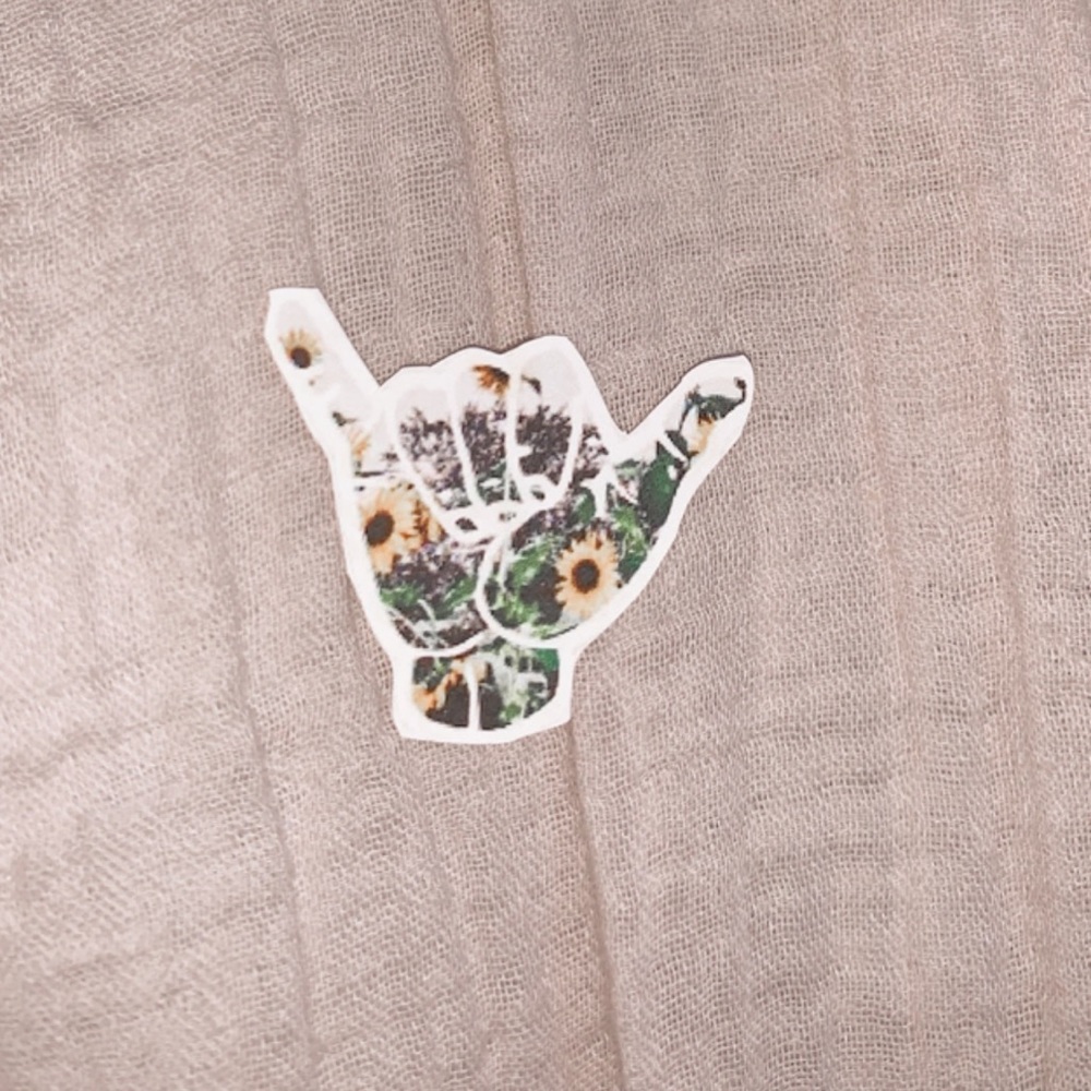 Sunflower hand